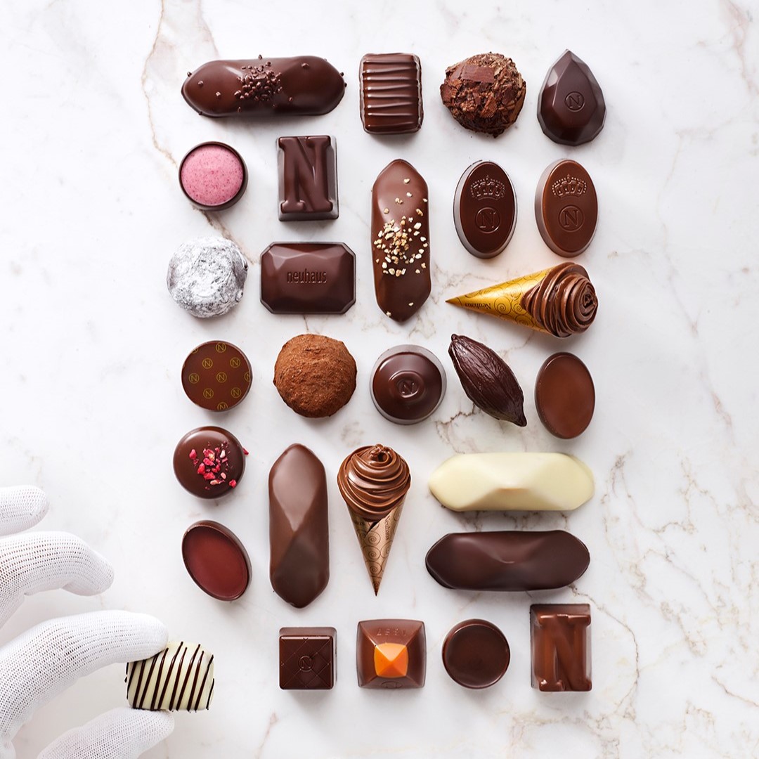 Chocolats et pralines Belges - The Source